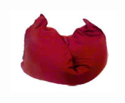Sitzsack "Fat Bag" groß rot